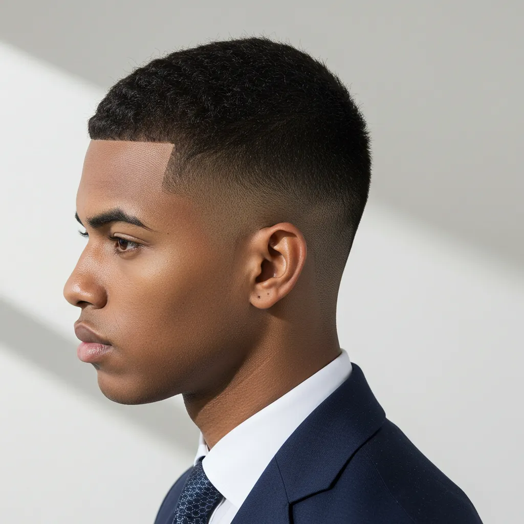 Fade Buzz Cut - Style 1